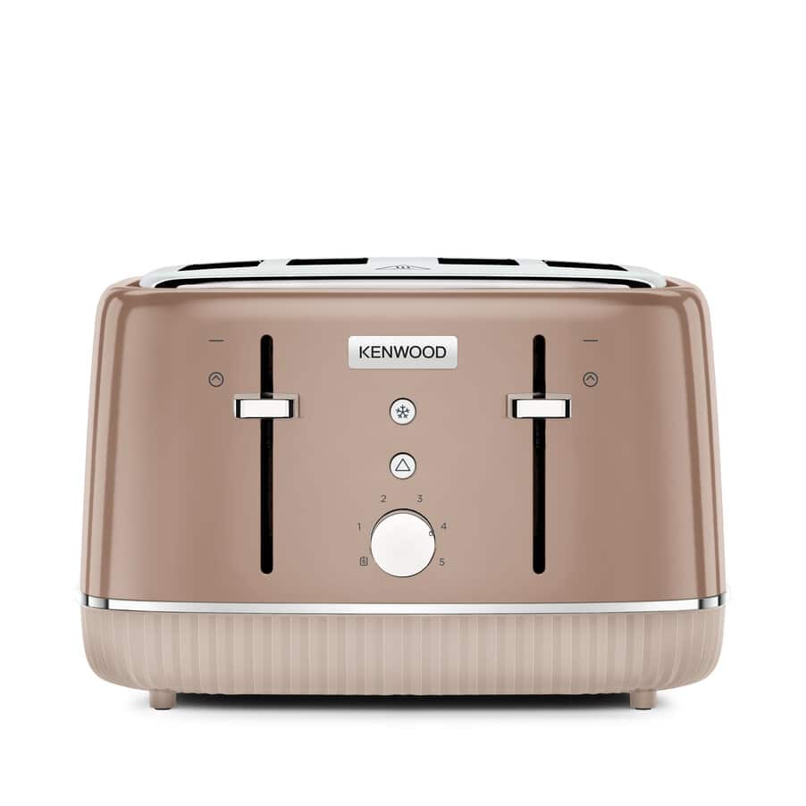 Toasters, Elegancy 4 Slot Toaster in Mocha TFP10.A0BW, 0W23010020, undefined