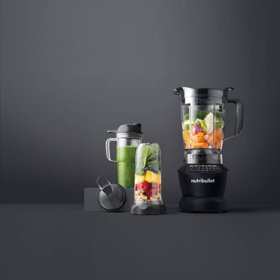 Vsi veliki mešalniki, nutribullet® Full Size Blender Combo, 0C22300068, Mat črna