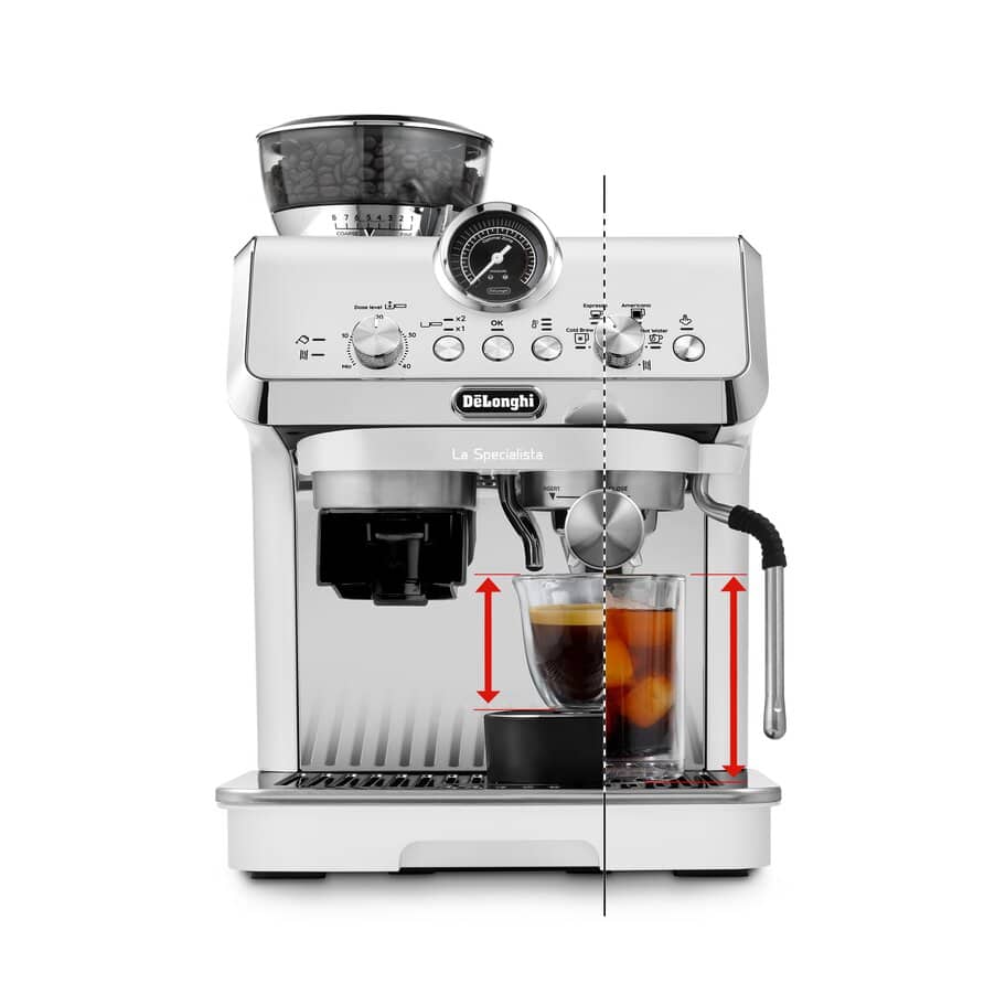 La Specialista Arte, La Specialista Arte Evo Manual Coffee Machine EC9255.WI, 0132126093, White