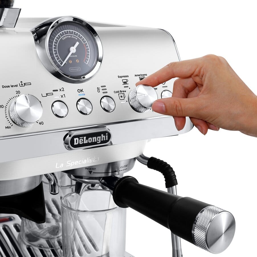 La Specialista Arte, La Specialista Arte Evo Manual Coffee Machine EC9255.WI, 0132126093, White
