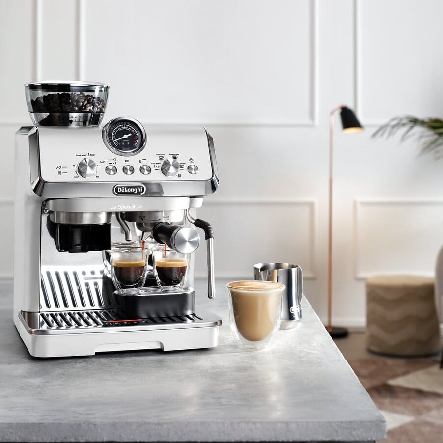 La Specialista Arte, La Specialista Arte Evo Manual Coffee Machine EC9255.WI, 0132126093, White