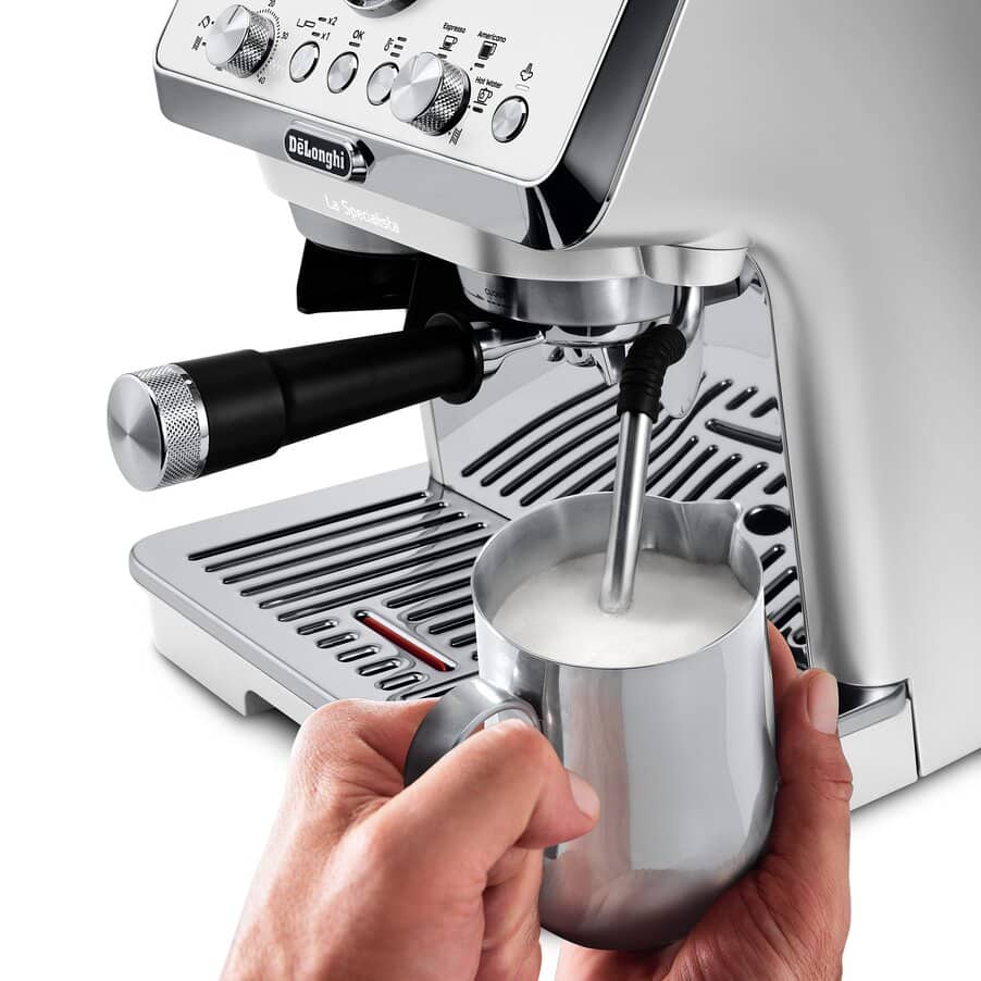 La Specialista Arte, La Specialista Arte Evo Manual Coffee Machine EC9255.WI, 0132126093, White
