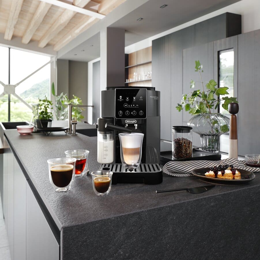 Refurbished volledig automatische espressomachines, Magnifica Start, XB10132250025, Grijs en zwart