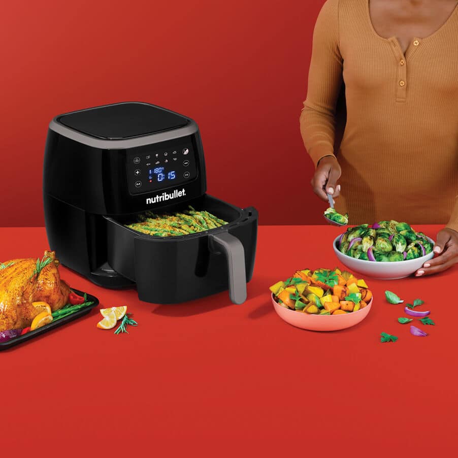 Air fryer, nutribullet® XXL Digital Air Fryer, 0C12500002, Noir