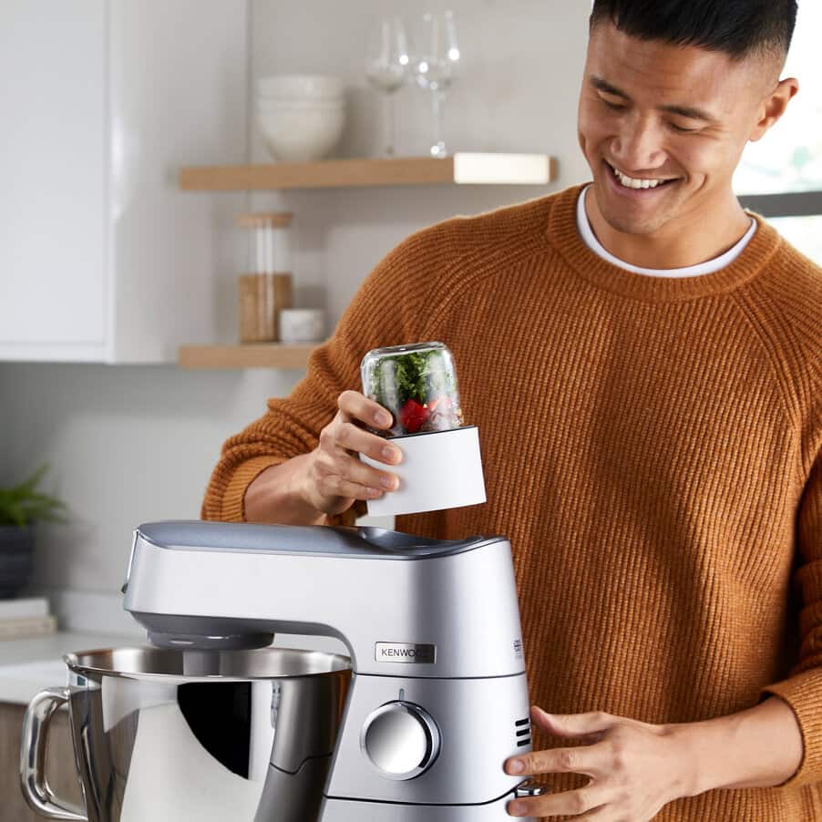 Food Preparation Attachments, Mini Chopper/Mill Attachment, AWAT320B01, White