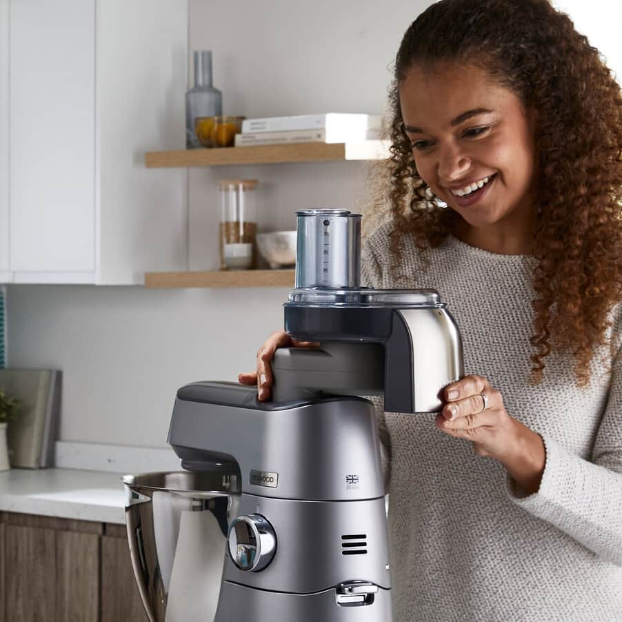 Acessórios de preparação de alimentos, Acessório de cortar e ralar AT340, AWAT340001, Cinzento