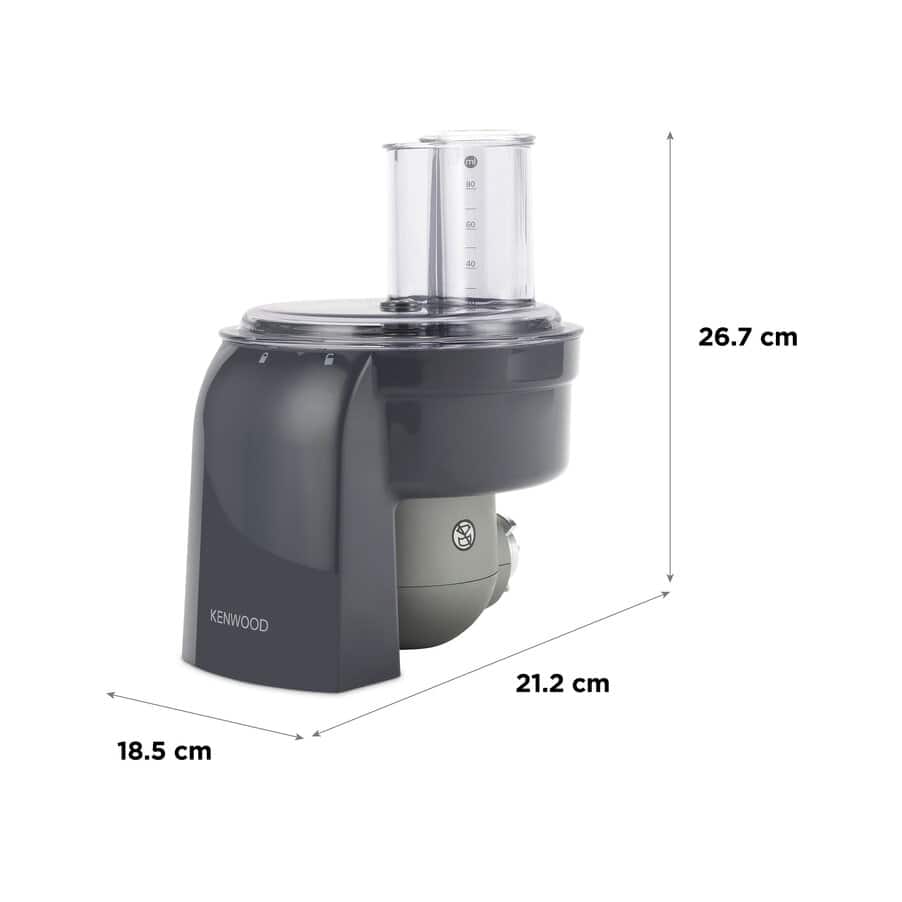 Acessórios de preparação de alimentos, Acessório para cortar em cubos KAX400PL, AW20010009, Cinzento