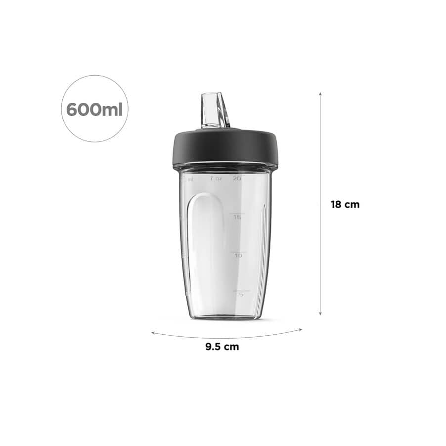 Blending Attachments, Blend Xtract Sport Attachment KAH740PL, AW20010017, Clear