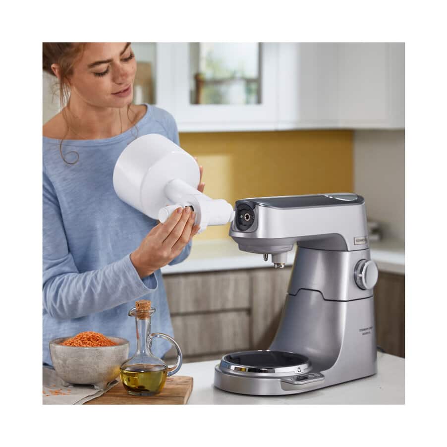 Food Preparation Attachments, Grain Mill Attachment KAX941PL, AW20010008, White