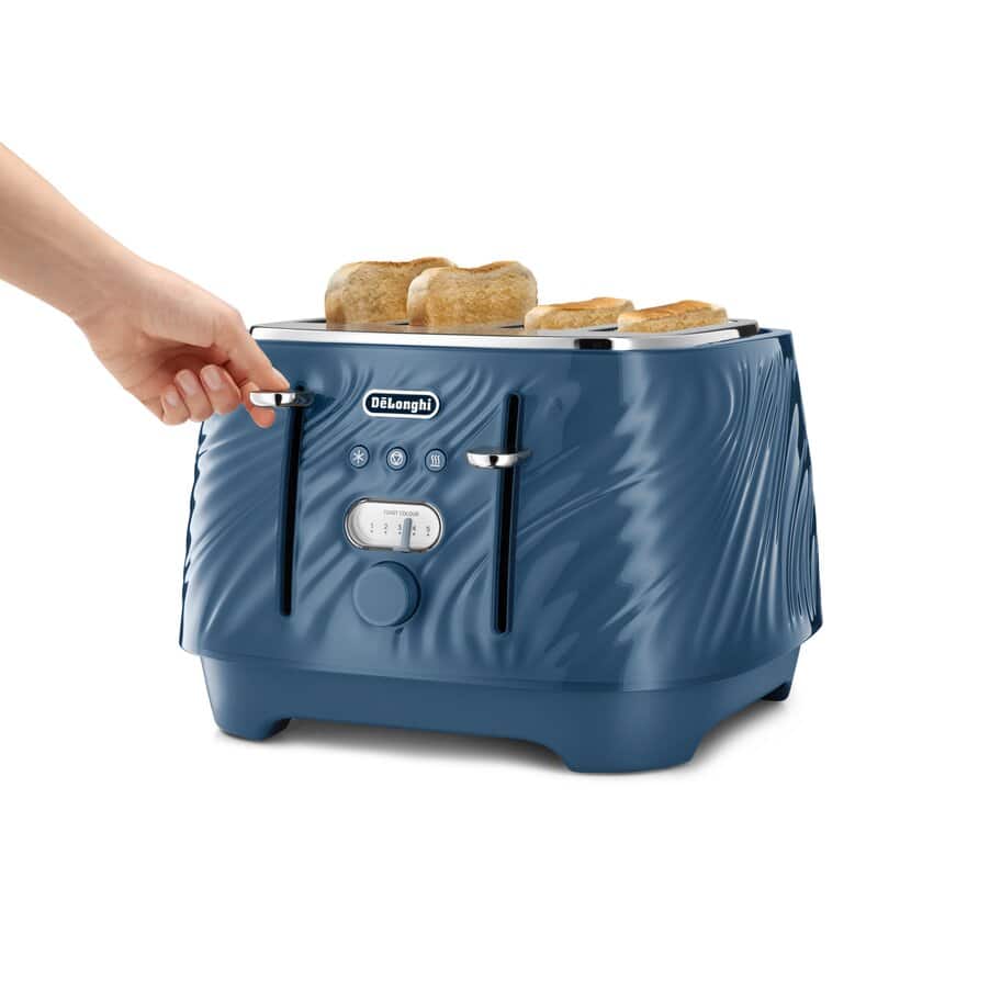 Ballerina Toasters, Ballerina Seta toaster CTDS4003.BL, 0230040023, Blue