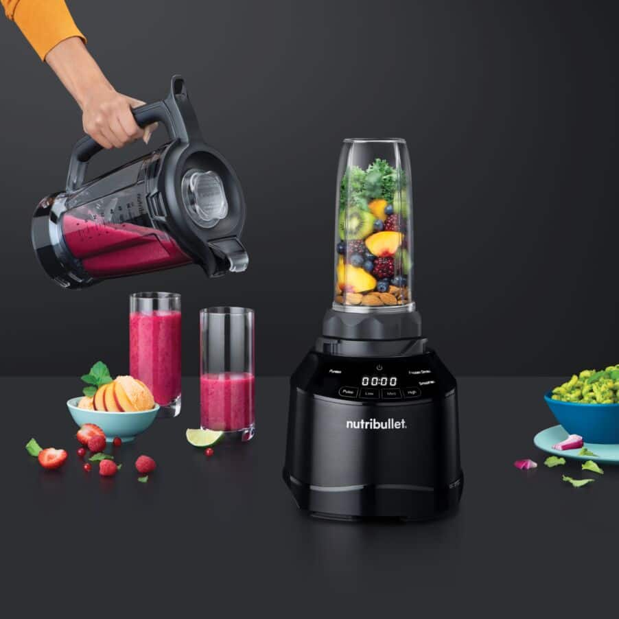 Vsi veliki mešalniki, nutribullet® Smart Touch Blender Combo, 0C22300052, Črna