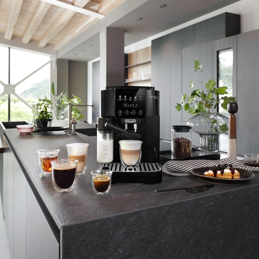 Magnifica Start, Magnifica Start Espresso Machine with LatteCrema System, 0132250051, Black