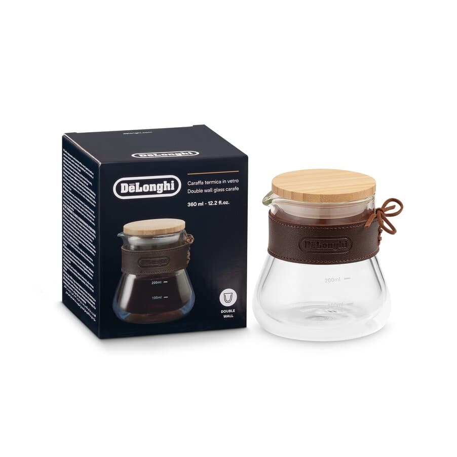 Levně De'Longhi Skleněná karafa s dvojitou stěnou 360 ml