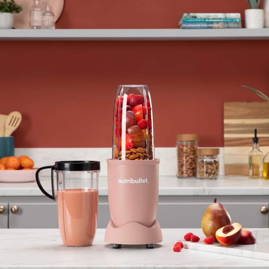 nutribullet® Pro 900, nutribullet® Pro Mineral s 7 dodatki, 0C22300114, Nežno roza