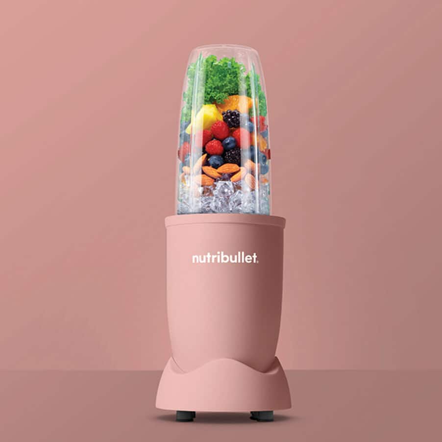 nutribullet® Pro 900, nutribullet® Pro Mineral s 7 dodatki, 0C22300114, Nežno roza