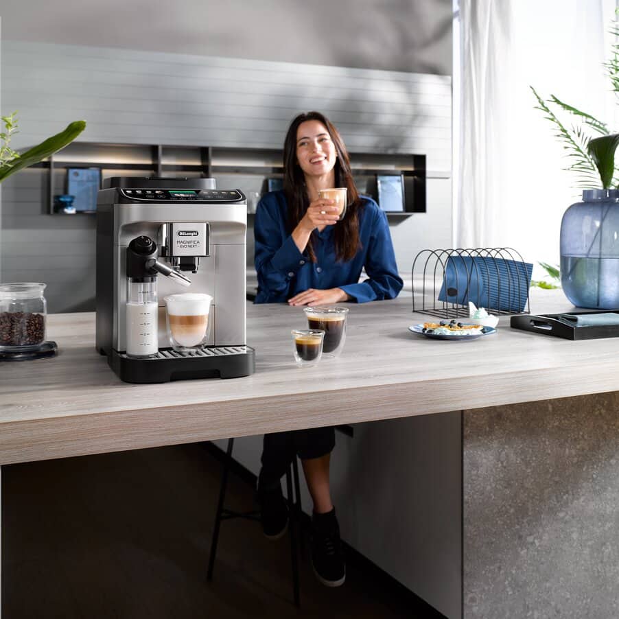 Magnifica Evo Next, Magnifica Evo Next Espresso Machine, 0132250080, Silver black