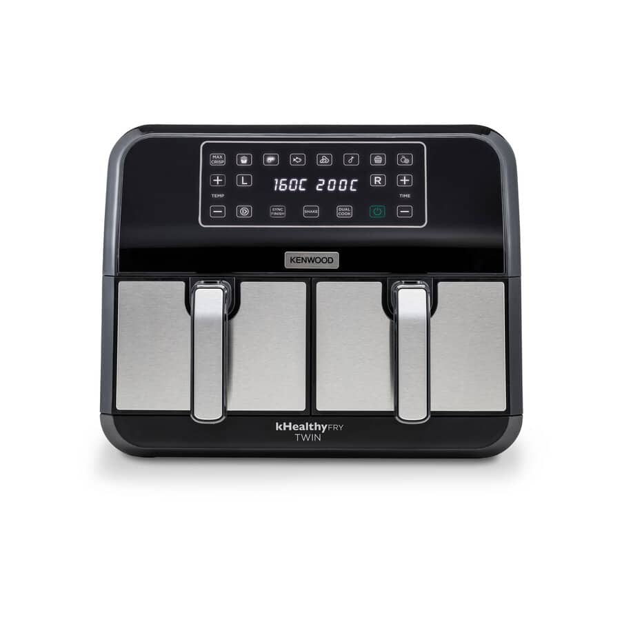 Airfryers, kHealthy Fry TWIN Air Fryer HFM20.000MB, 00C462400KEDE, undefined