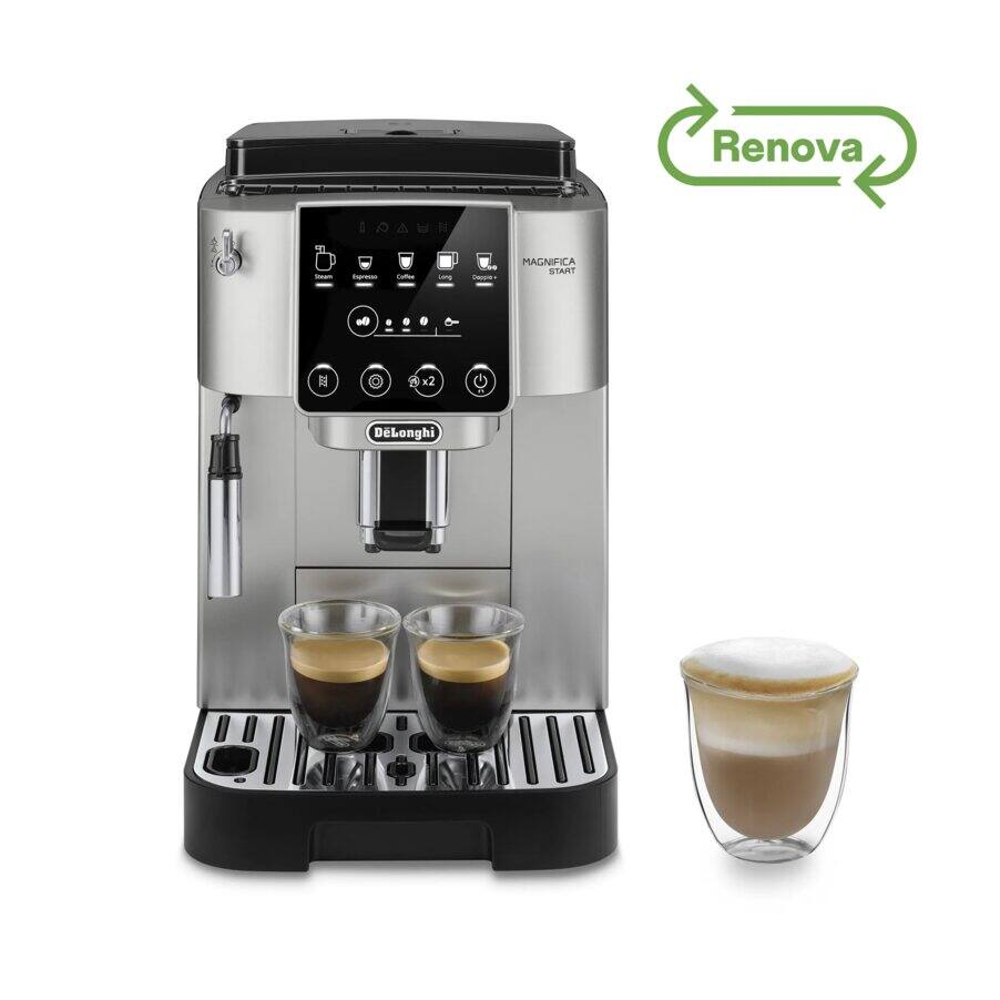 Refurbished volledig automatische espressomachines, SECOND CHOICE - Magnifica Start, undefined, Zilver