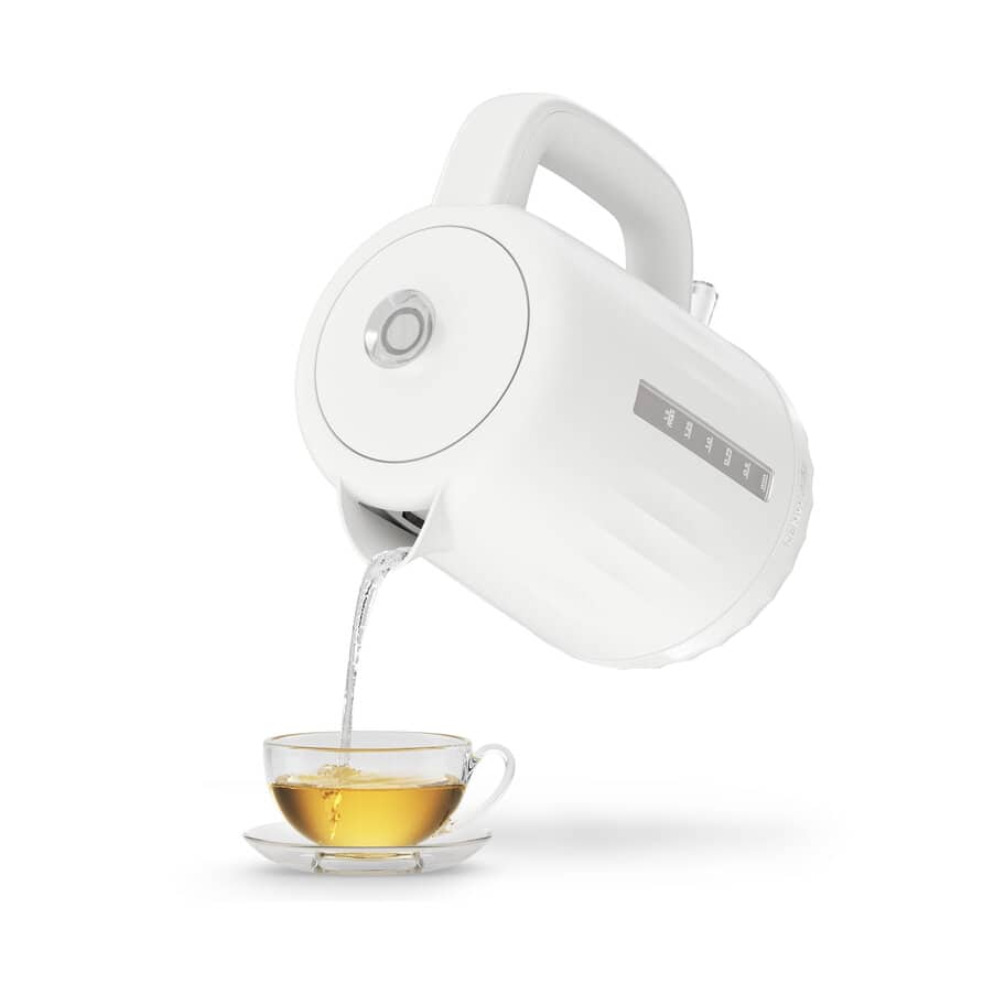 Kettles, Ripple Midnight Pure White Kettle ZJP06.000WH, 0W21010023, undefined