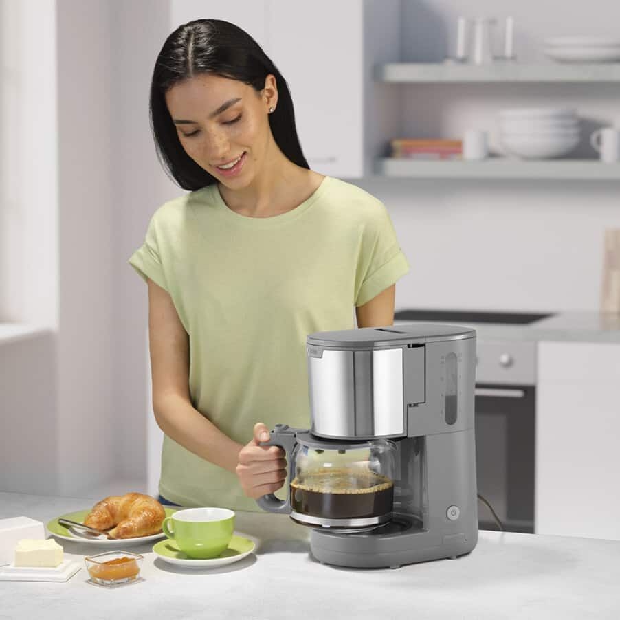 Cafetiere din colecția PurShine, undefined, undefined, Oțel inoxidabil/gri