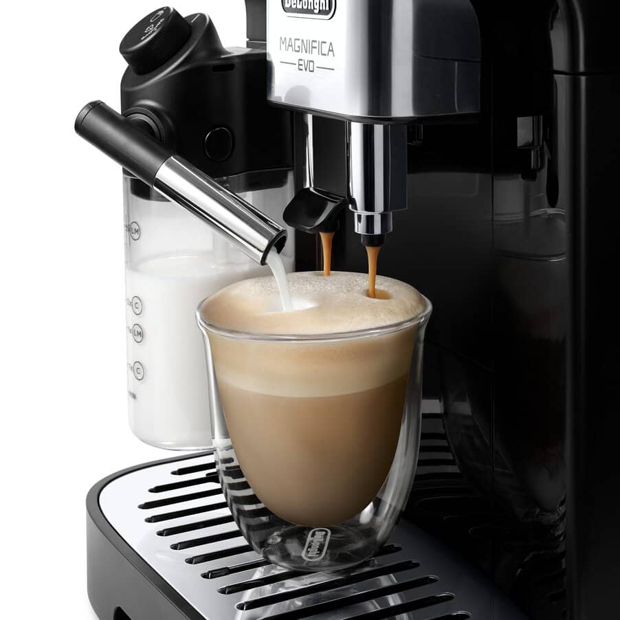 Magnifica Evo, Magnifica Evo Fully Automatic Coffee Machine Black, 0132250123, Black