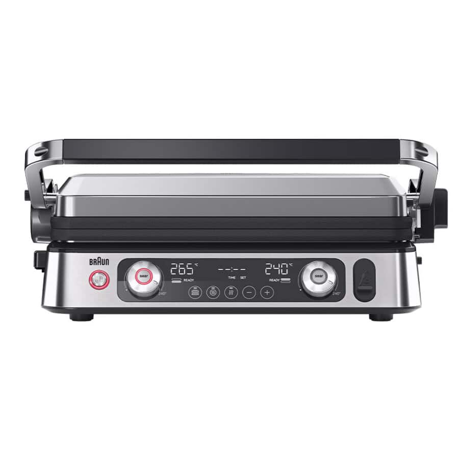 MultiGrill 9 and 9 Pro, MultiGrill 9 Pro Contact Grill Black/Stainless Steel, undefined, Black / stainless steel