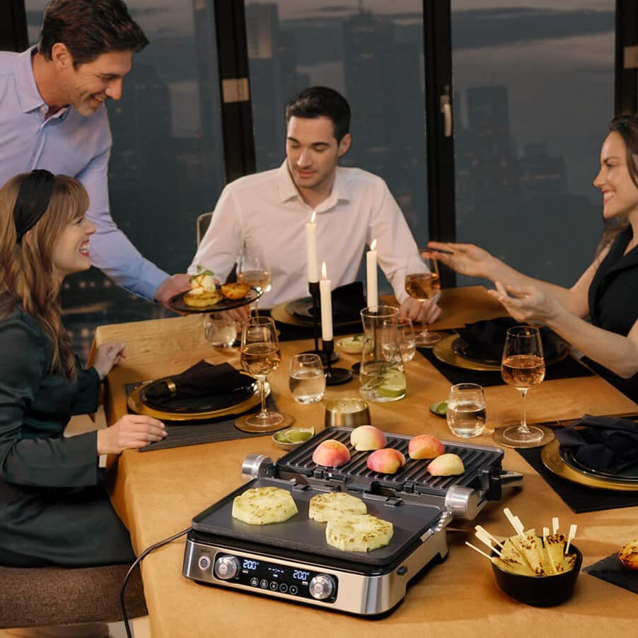 MultiGrill 9 and 9 Pro, undefined, undefined, Stal nierdzewna / czarny