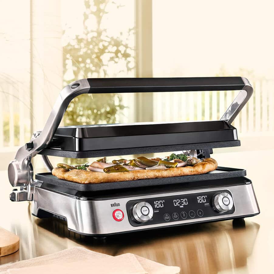MultiGrill 9 and 9 Pro, undefined, undefined, Stal nierdzewna / czarny