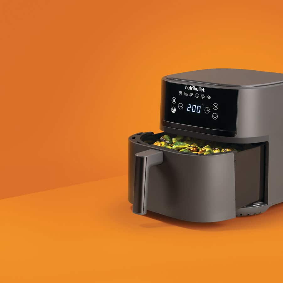 Air Fryer, nutribullet® CrispLite 6L Air Fryer, 0C12500005, Temno siva