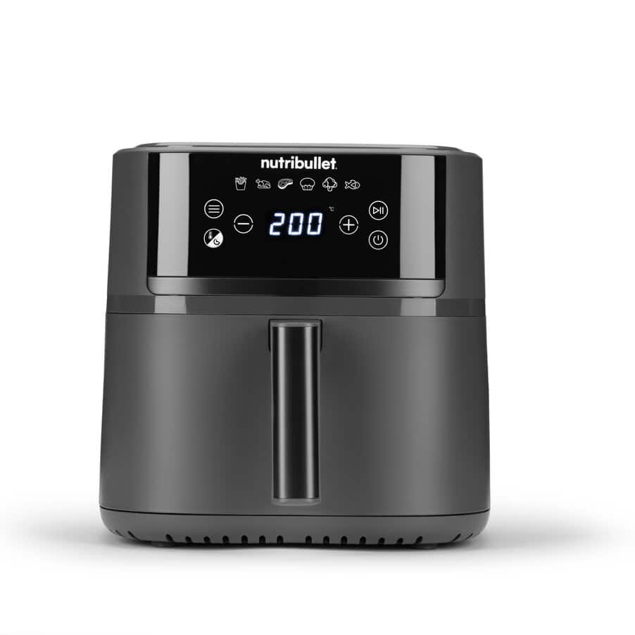 Air Fryer, nutribullet® CrispLite 6L Air Fryer, 0C12500005, Temno siva