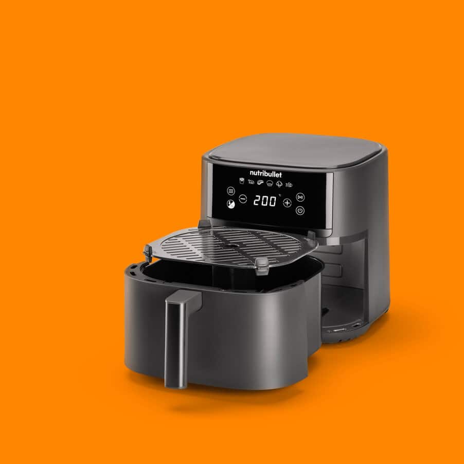 Air Fryer, nutribullet® CrispLite 6L Air Fryer, 0C12500005, Temno siva
