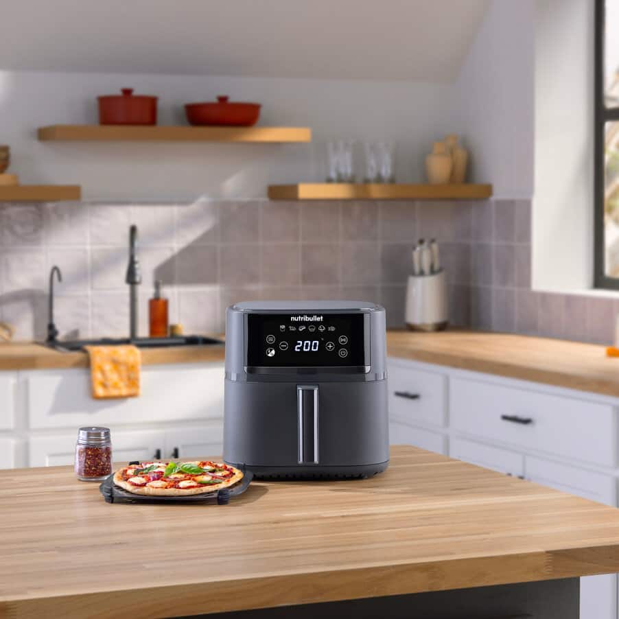 Air Fryer, nutribullet® CrispLite 6L Air Fryer, 0C12500005, Temno siva
