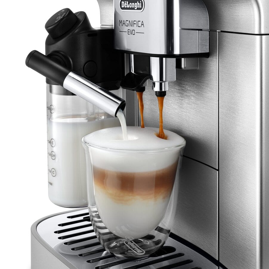Magnifica Evo, Magnifica Evo Automatic coffee maker ECAM290.85.SBX EX:1, 0132250149, Fekete ezüst
