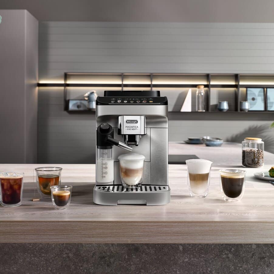 Magnifica Evo, Magnifica Evo Automatic coffee maker ECAM290.85.SBX EX:1, 0132250149, Fekete ezüst