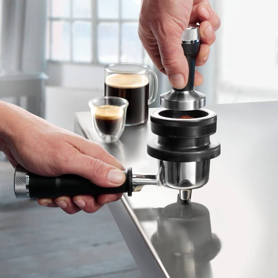 undefined, La Specialista Arte Manual Coffee Machine Metal Black, undefined, undefined