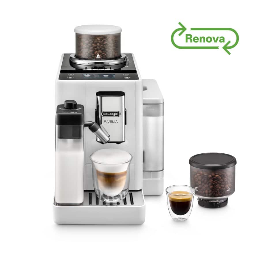 undefined, Rivelia generalüberholter Kaffeevollautomat EXAM440.55.W-second, undefined, Weiß