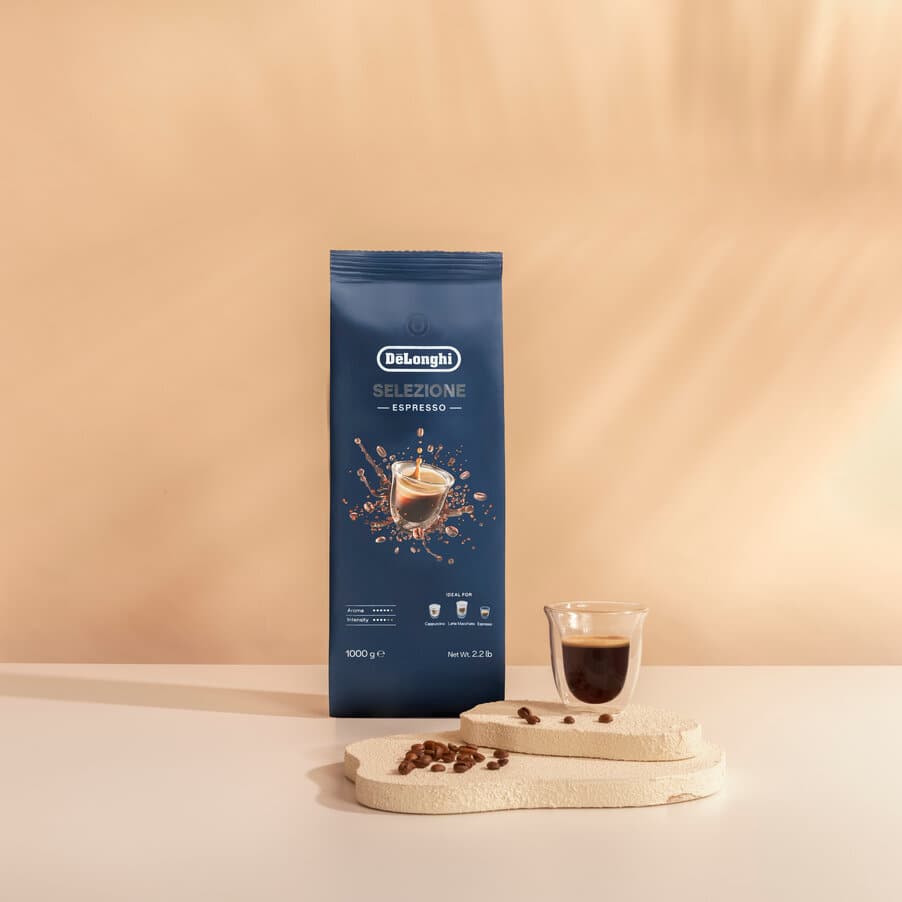 Grains de cafè, DLSC617 Café en grains Selezione, 70 % Arabica 30 % Robusta, 1 kg, AS00000180, Non spécifié