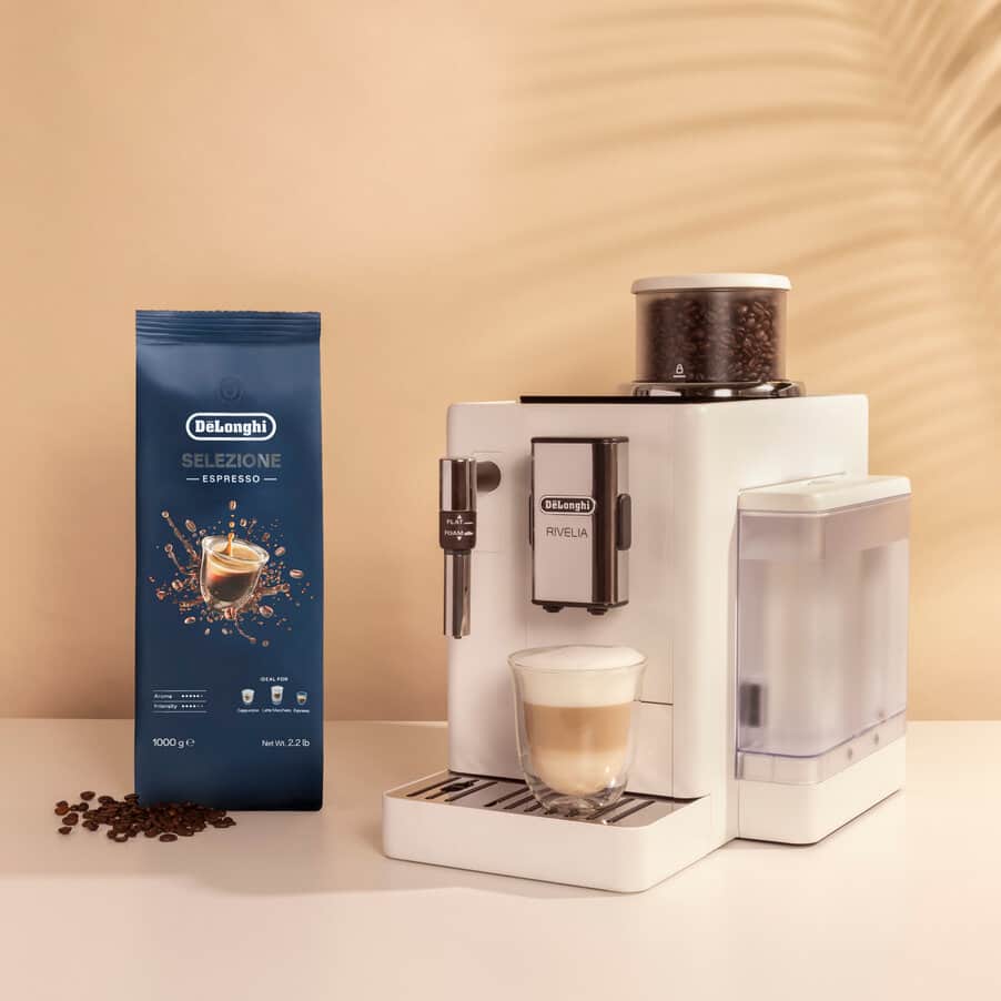 Grains de cafè, DLSC617 Café en grains Selezione, 70 % Arabica 30 % Robusta, 1 kg, AS00000180, Non spécifié