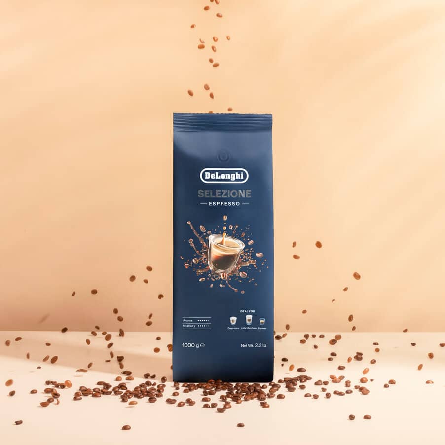 Grains de cafè, DLSC617 Café en grains Selezione, 70 % Arabica 30 % Robusta, 1 kg, AS00000180, Non spécifié