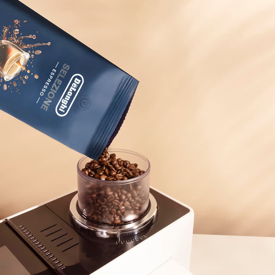 Grains de cafè, DLSC617 Café en grains Selezione, 70 % Arabica 30 % Robusta, 1 kg, AS00000180, Non spécifié