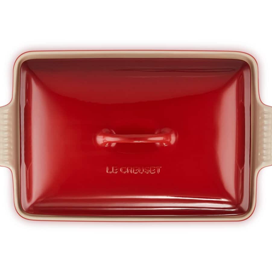 Podstawowe elementy kuchenne, Prostokątne naczynie Heritage z kamionki o tradycyjnym designie z pokrywą, undefined, undefined