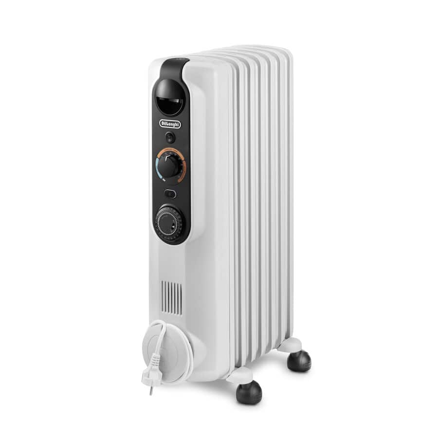 RadiaS, Radia S EasyTronic 1500W Oil Column Heater With Electronic Controls, undefined, White