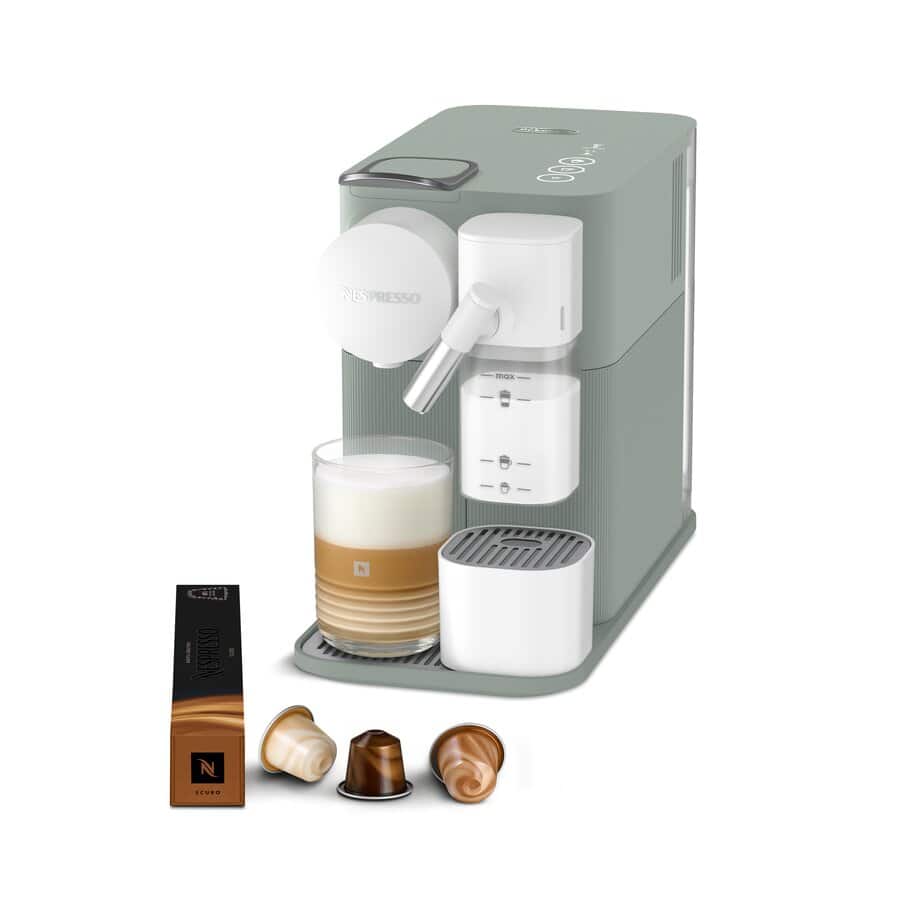 Lattissima One, Lattissima One Nespresso Capsule Coffee Machine Green, undefined, Green