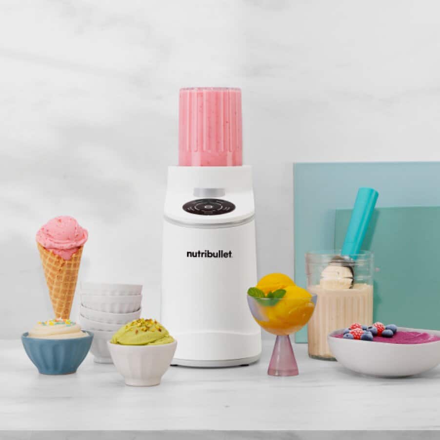 Sorbetière, nutribullet® Chill™ - Frozen Dessert Maker, undefined, Blanc mat