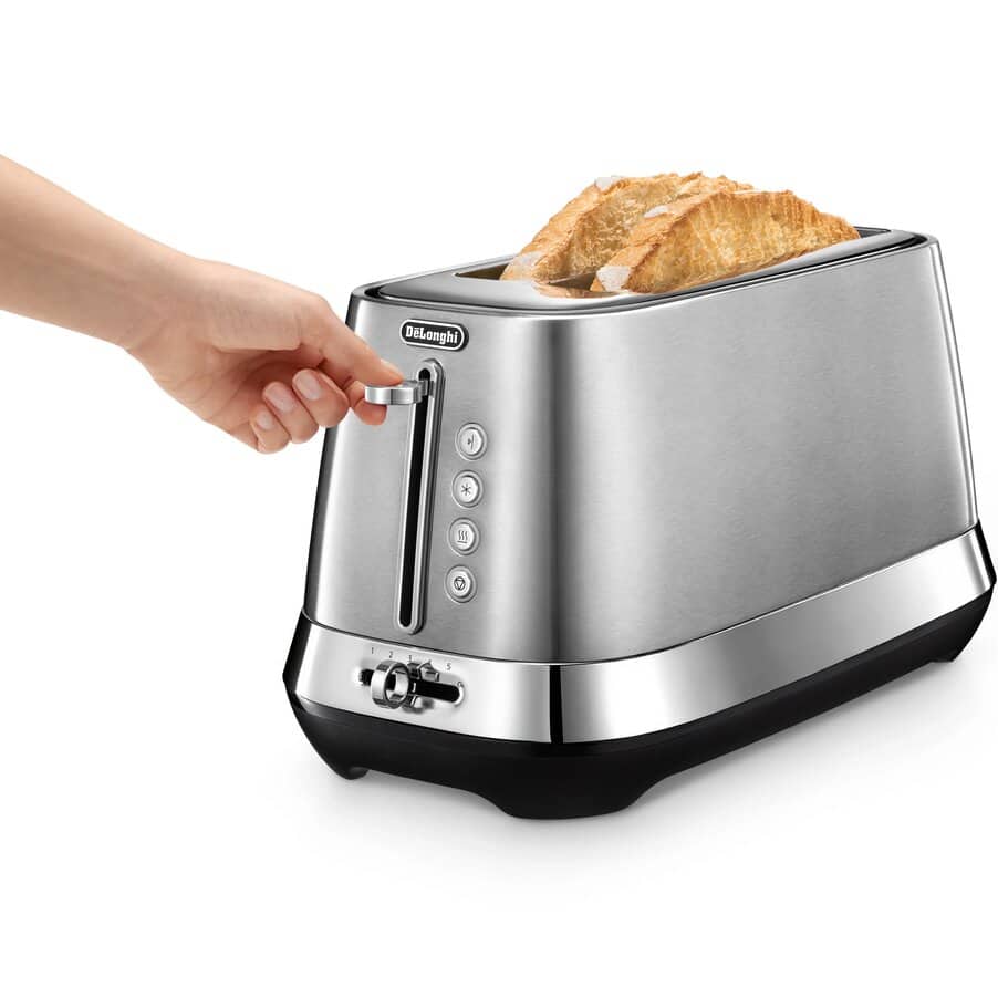 undefined, Diadema 2 Slice Toaster Platinum, undefined, Metal
