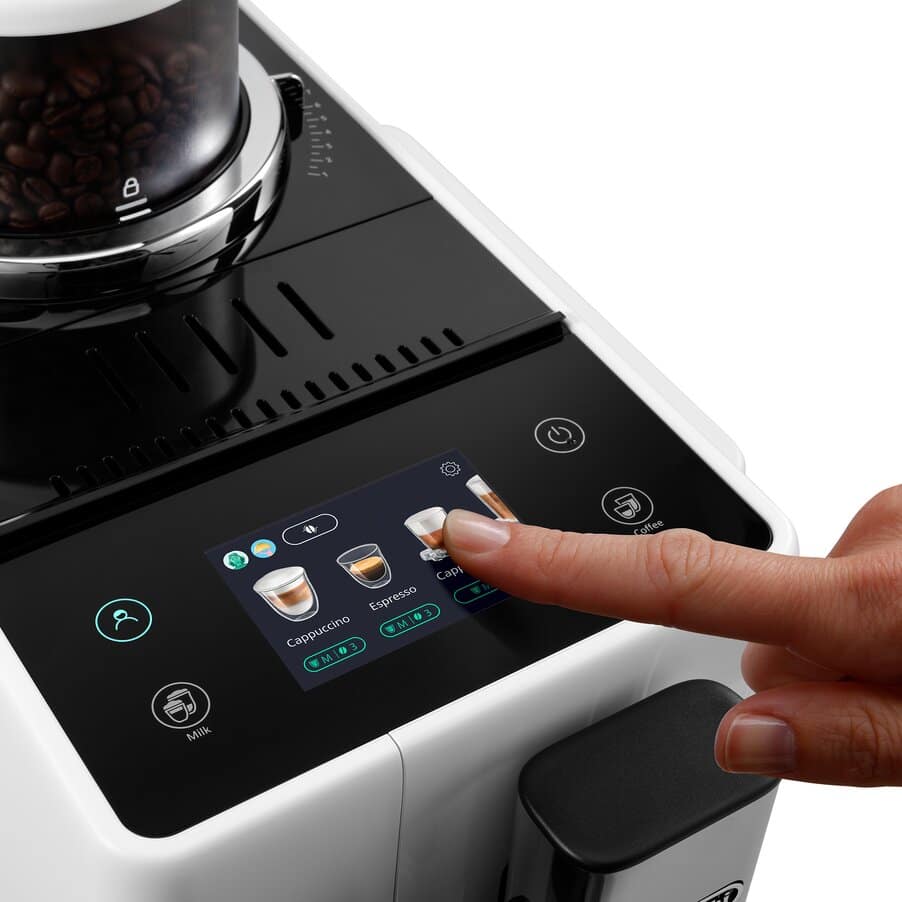 undefined, Rivelia With Cool Carafe Automatic Coffee Machine Arctic White, undefined, undefined