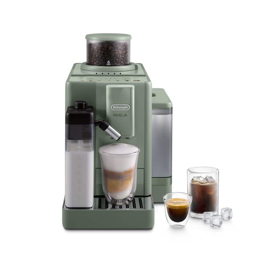Rivelia Start, Rivelia Start Fully Automatic Coffee Machine Jade Green, undefined, Green