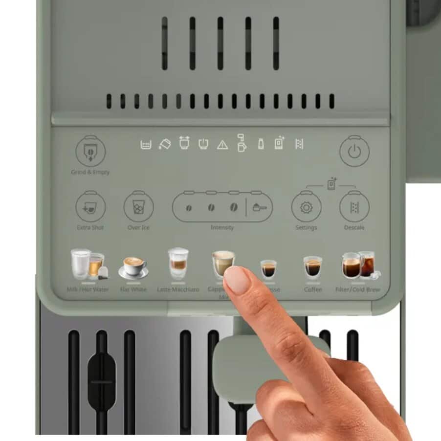 Rivelia Start, Rivelia Start Fully Automatic Coffee Machine Jade Green, undefined, Green