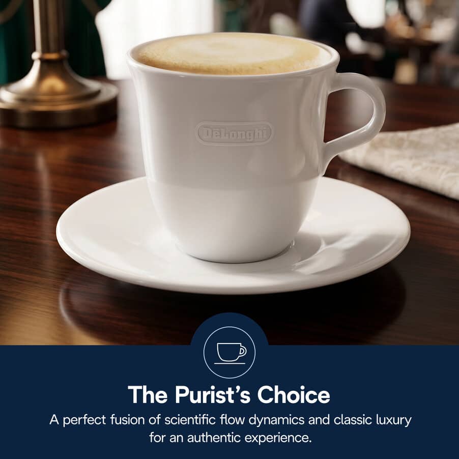 Filiżanki do kawy i szklanki, Porcelanowe filiżanki do cappuccino, 270 ml, zestaw 2 szt., undefined, Biały