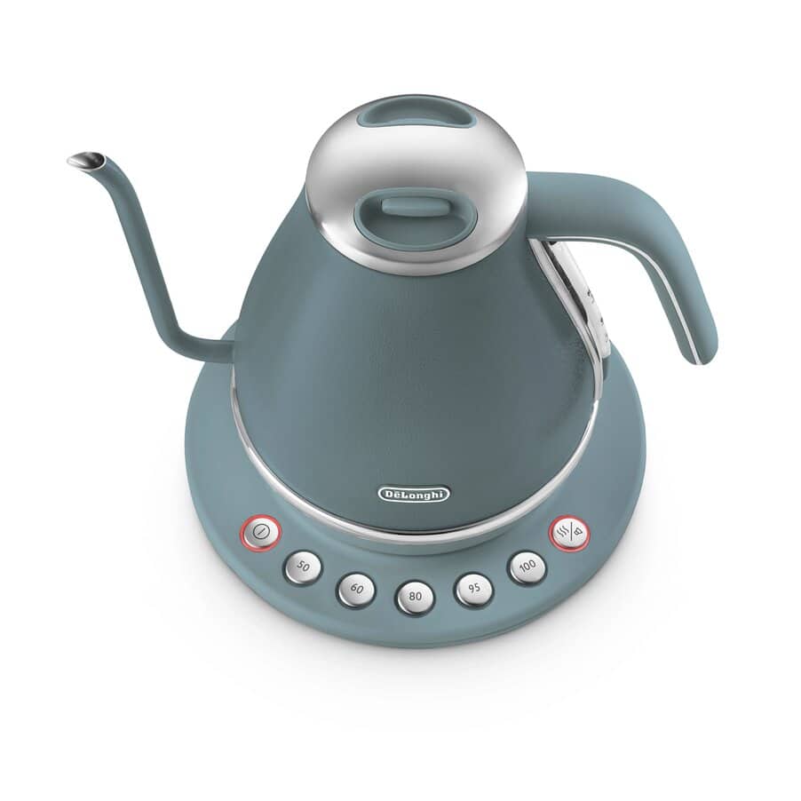 undefined, アイコナ 温度設定機能付き電気カフェケトル ぺブルグレー, undefined, グレー